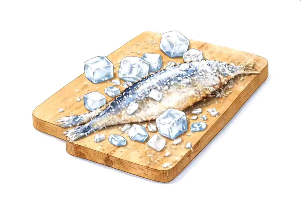 4. Delvist frosne sardiner: mere fasthed, færre fejl