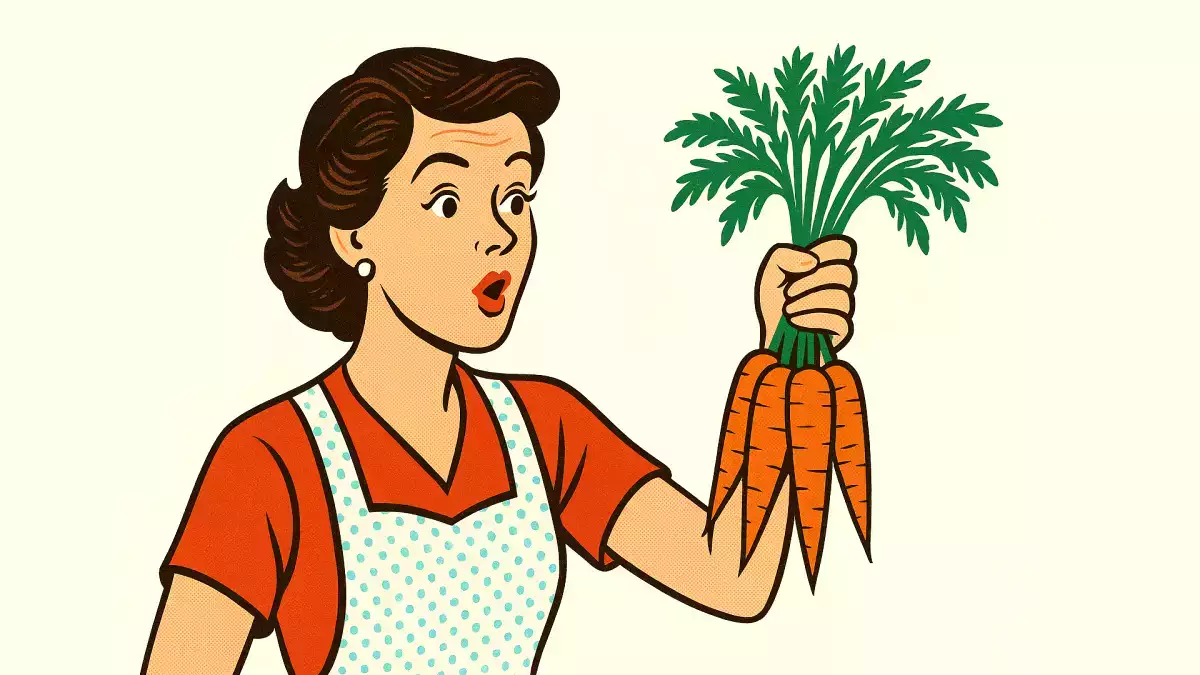 Hvis du spiser mange gulerødder, ser du bedre i mørke.