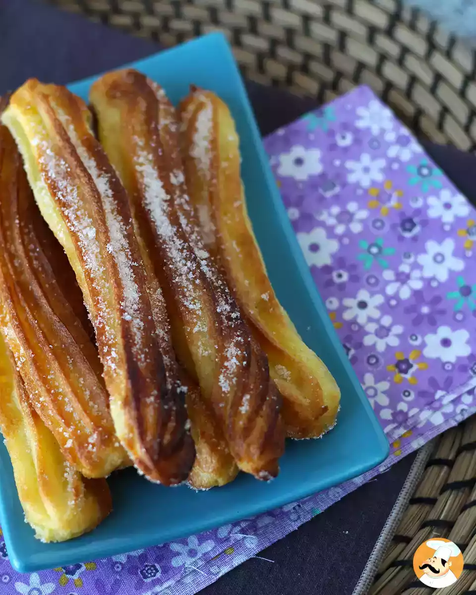 3. Churros i en luftfryser