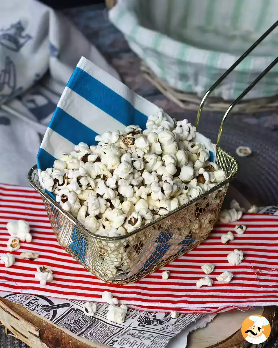 2. Popcorn i luftfryser