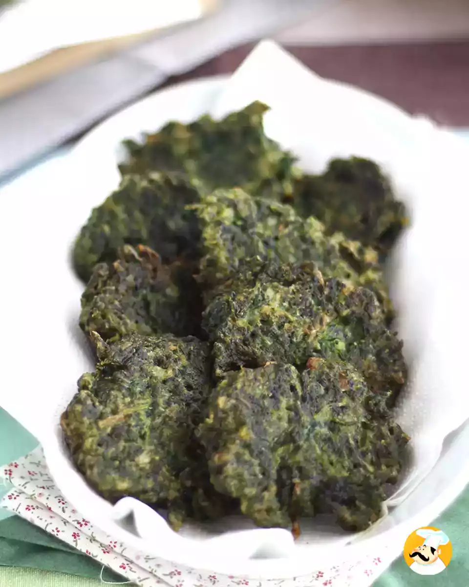 Nemme spinatfrikadeller