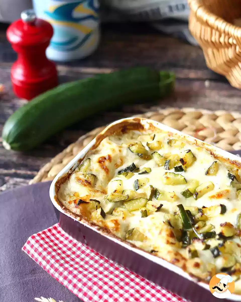 3. Cremet courgette-lasagne