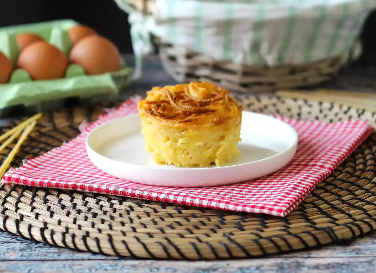 6. Pastaomelet i individuelle portioner
