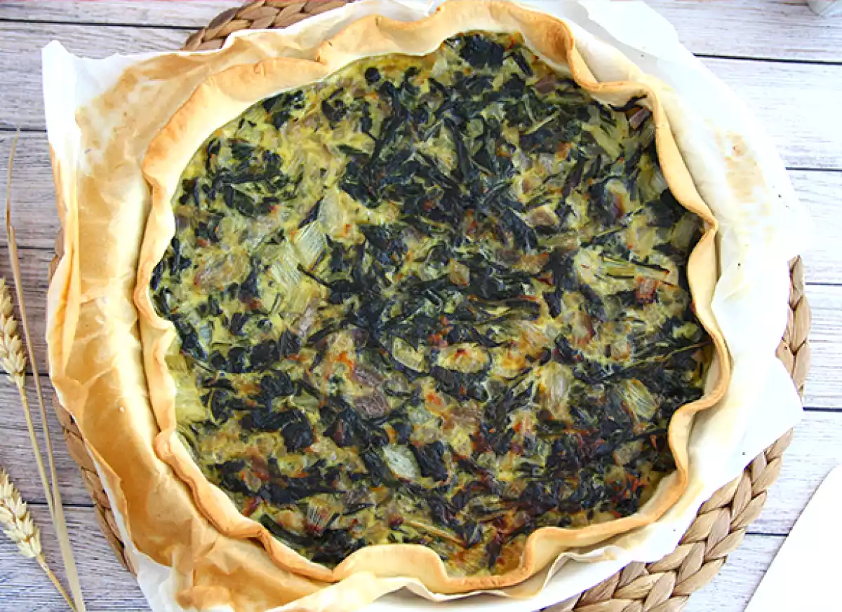 7. Krydret mangoldtærte: velsmagende og vegetarisk