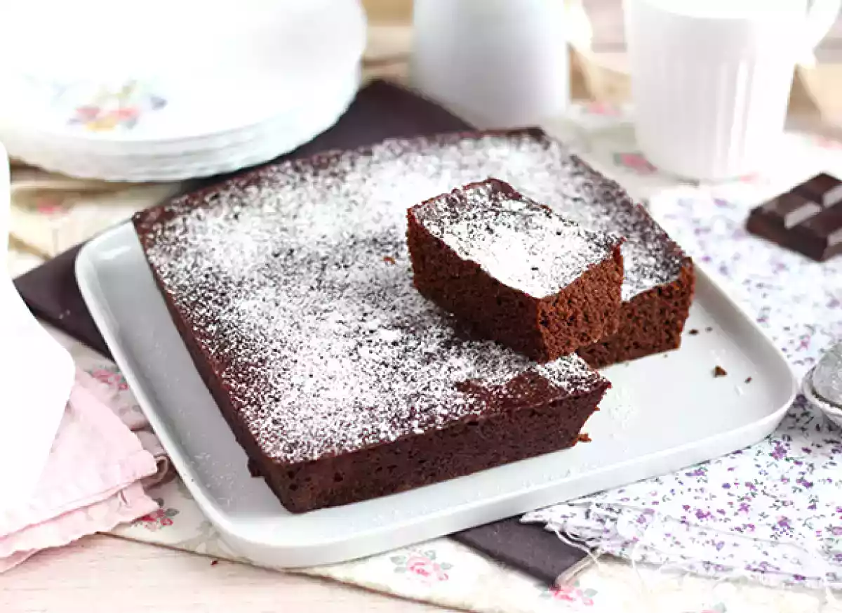 4. Chokoladekage i mikroovn: redning i sidste øjeblik (med æggechokolade!)