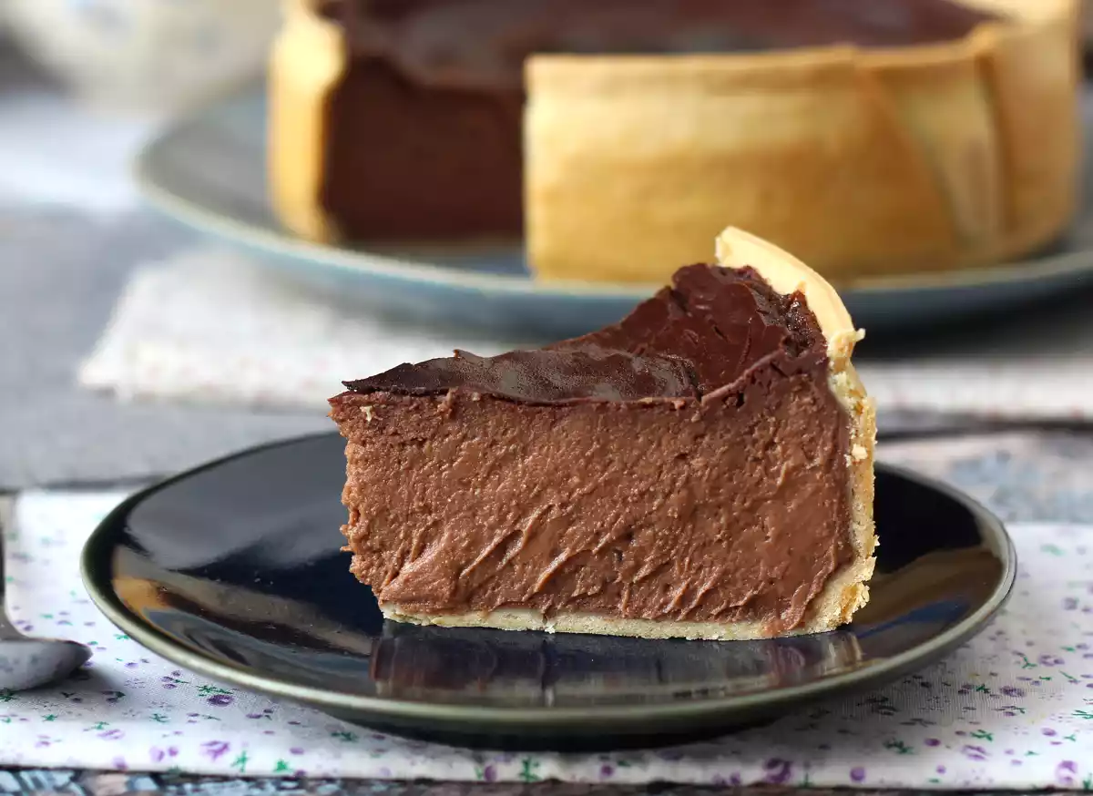 5. Chokoladeflan parisien: det franske touch til dine chokoladerester