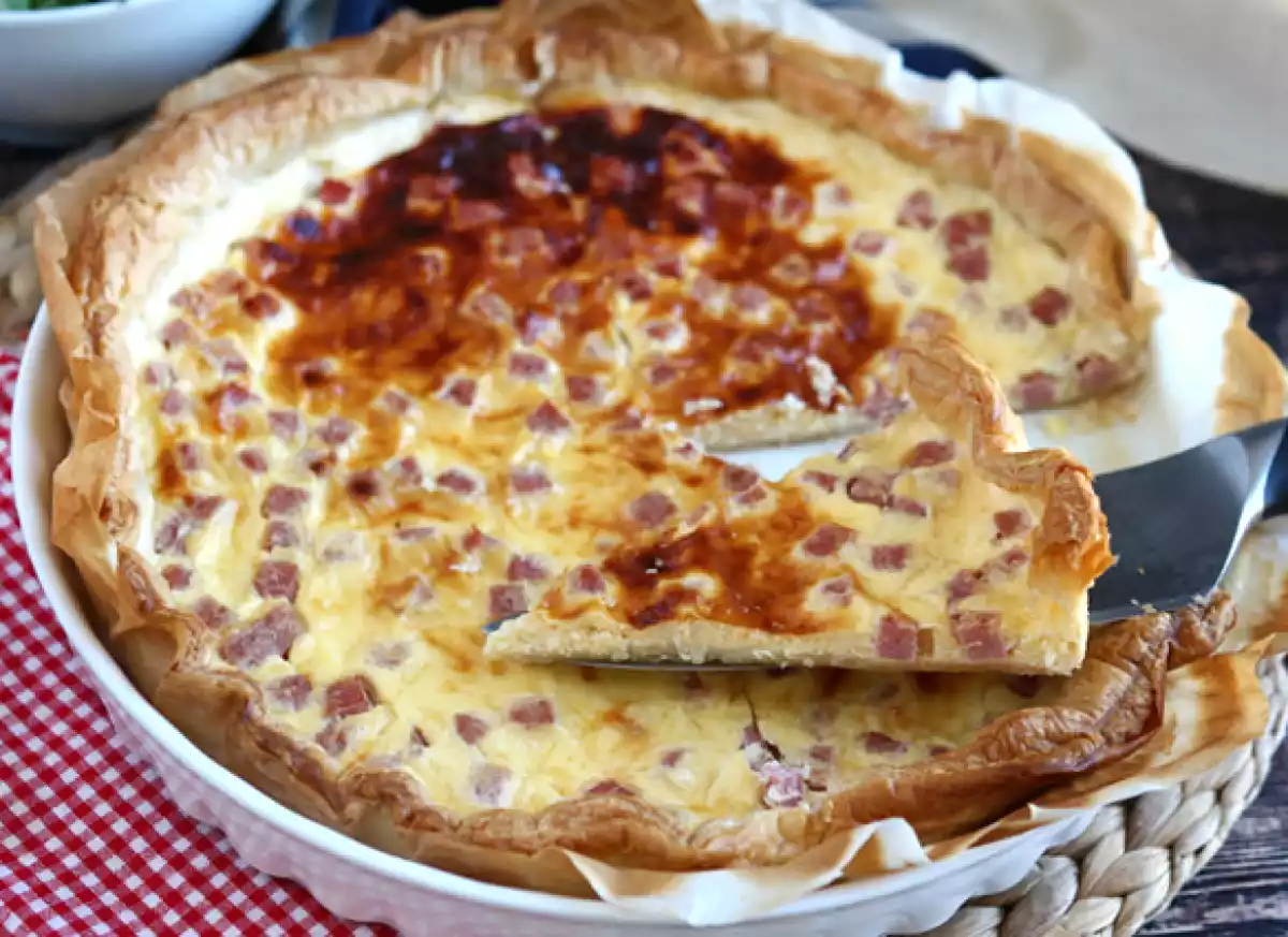 5. Salte tærter med yoghurt: lette, velsmagende og affaldsfrie
