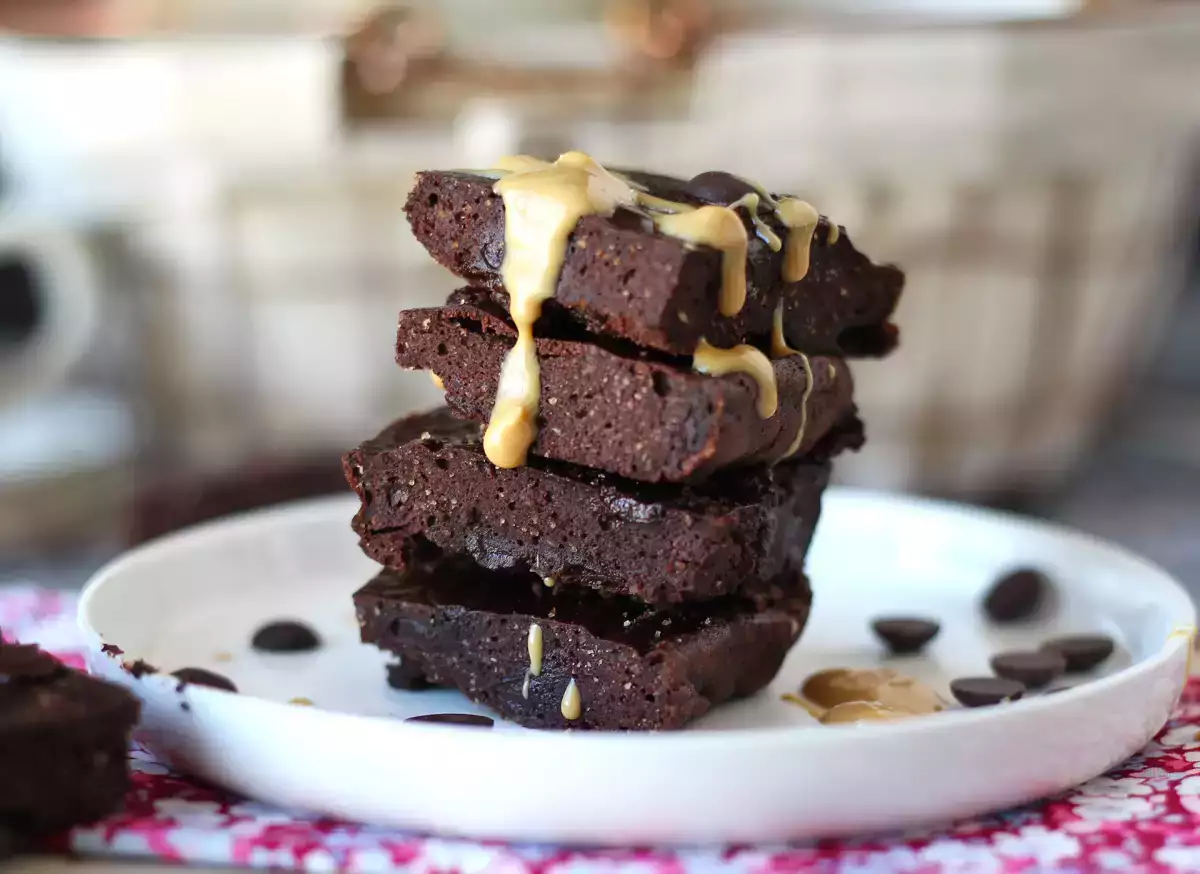 6. Glutenfri protein-brownie