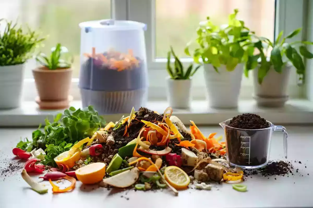 Express fladkompost: forvandl dit køkkenaffald til guld for dine planter!