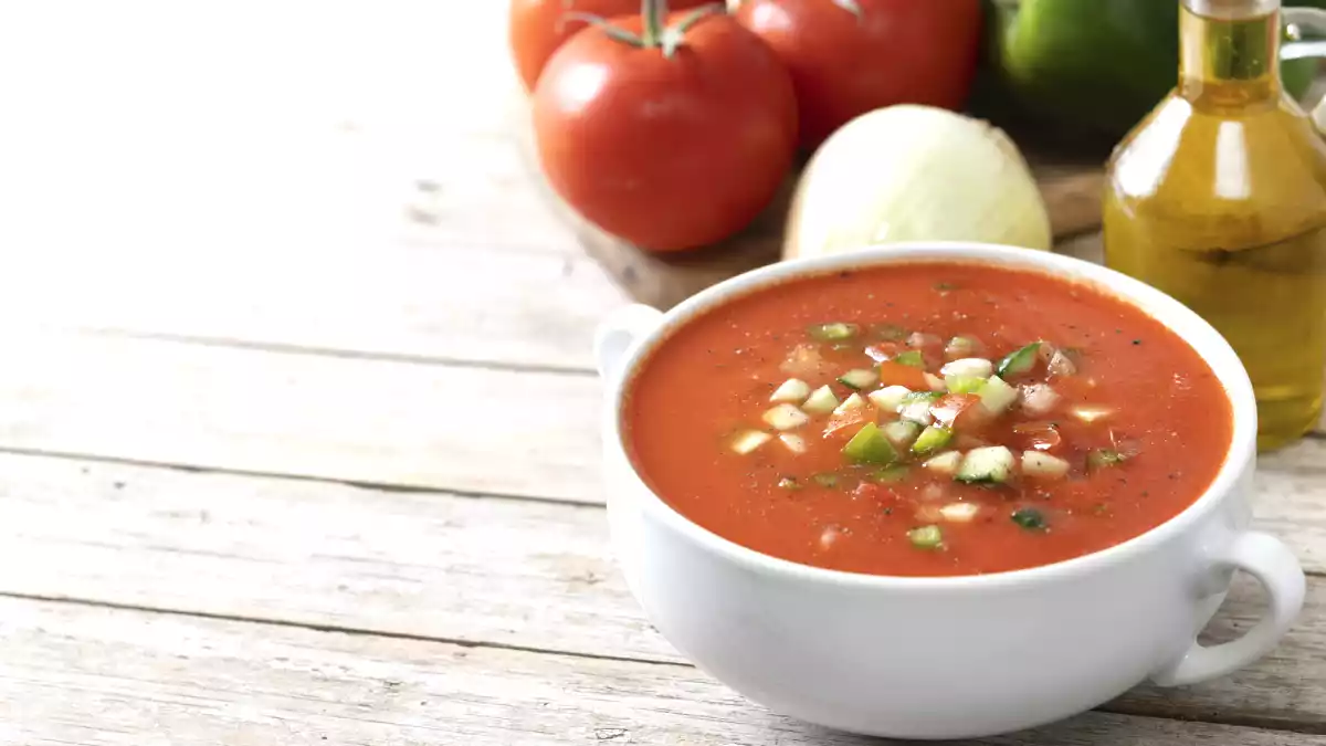 Tips til at sikre, at gazpacho ikke gentager sig selv