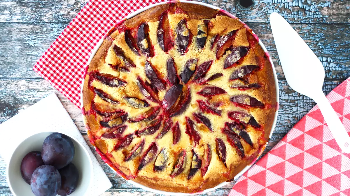 En brioche-blommetærte, du vil lave igen og igen