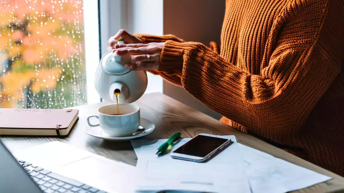 Du tror, at du får væske i kulden ... men er te virkelig en erstatning for vand?