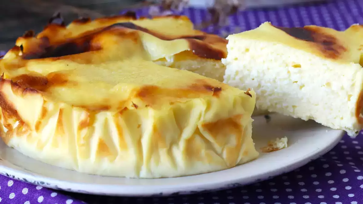 Sund cheesecake i en airfryer. Den søde trang til at nyde uden besvær.