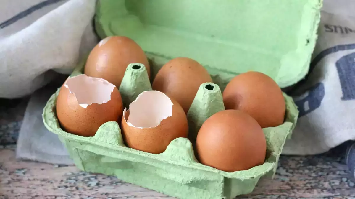 Du gør det med æggeskaller, og du kan ikke forestille dig den risiko, du kunne tage i køkkenet.