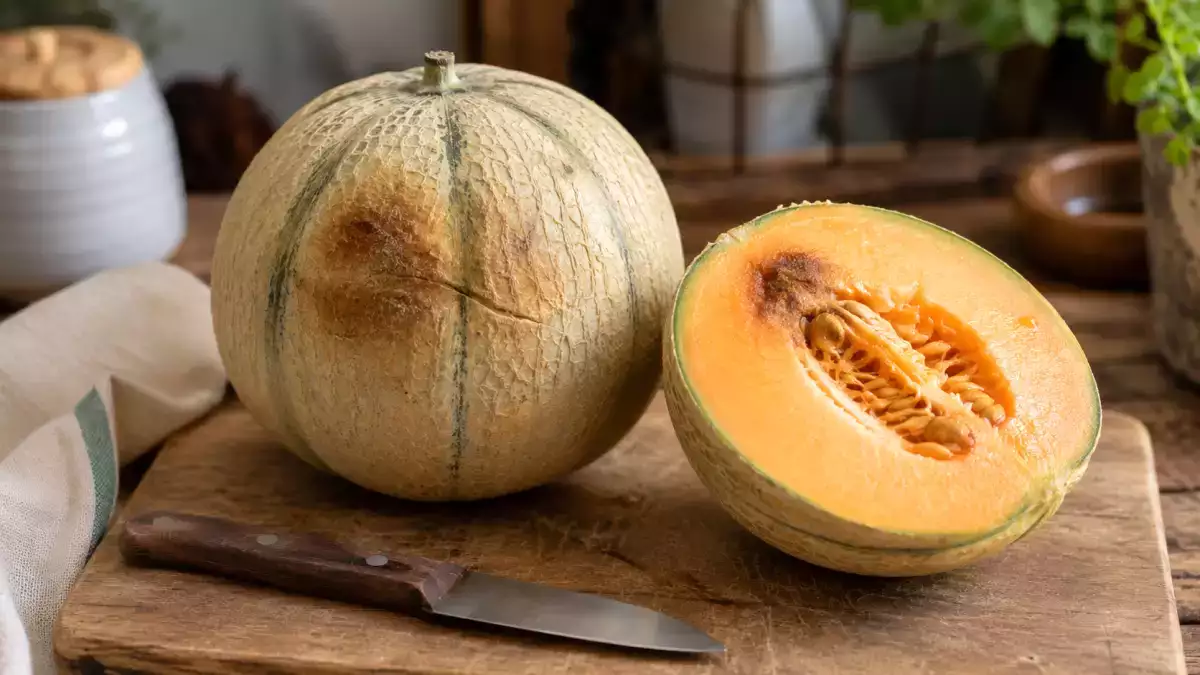Hvordan kan man se, om en melon ikke er god?