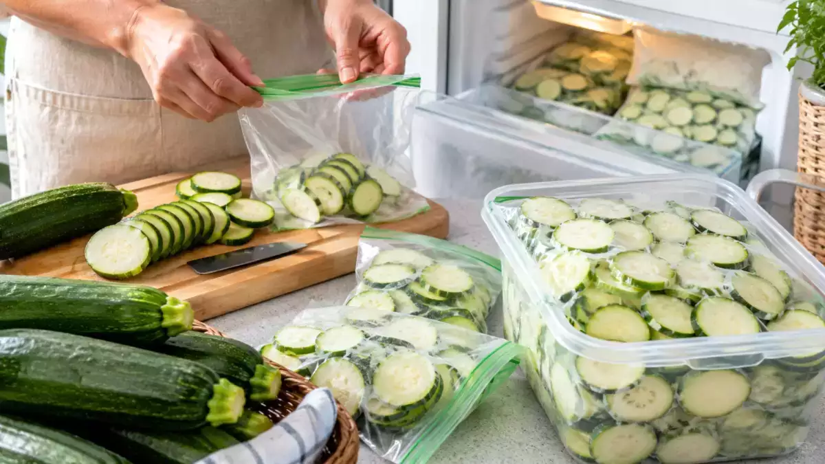 Sådan fryser du courgetter om sommeren, så du har et perfekt vinterforråd: det trin, du ikke må springe over
