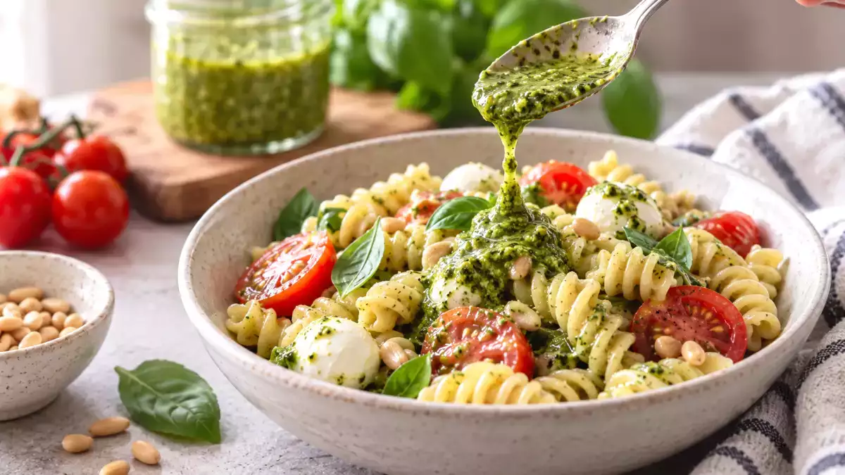 12 saucer, vinaigretter og dressinger, der forvandler dine pastasalater til retter fulde af smag