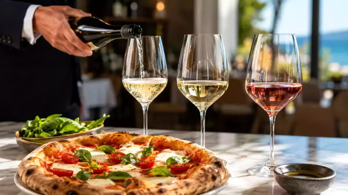 Sådan vælger du den rigtige vin til hver type pizza: sommelierernes vigtigste råd til dig