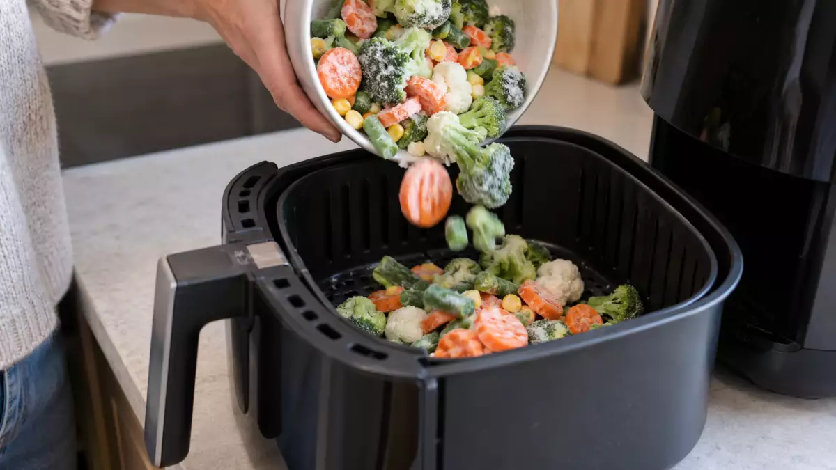 Frosne grøntsager i Air Fryer: Skal man virkelig optø dem før tilberedning?