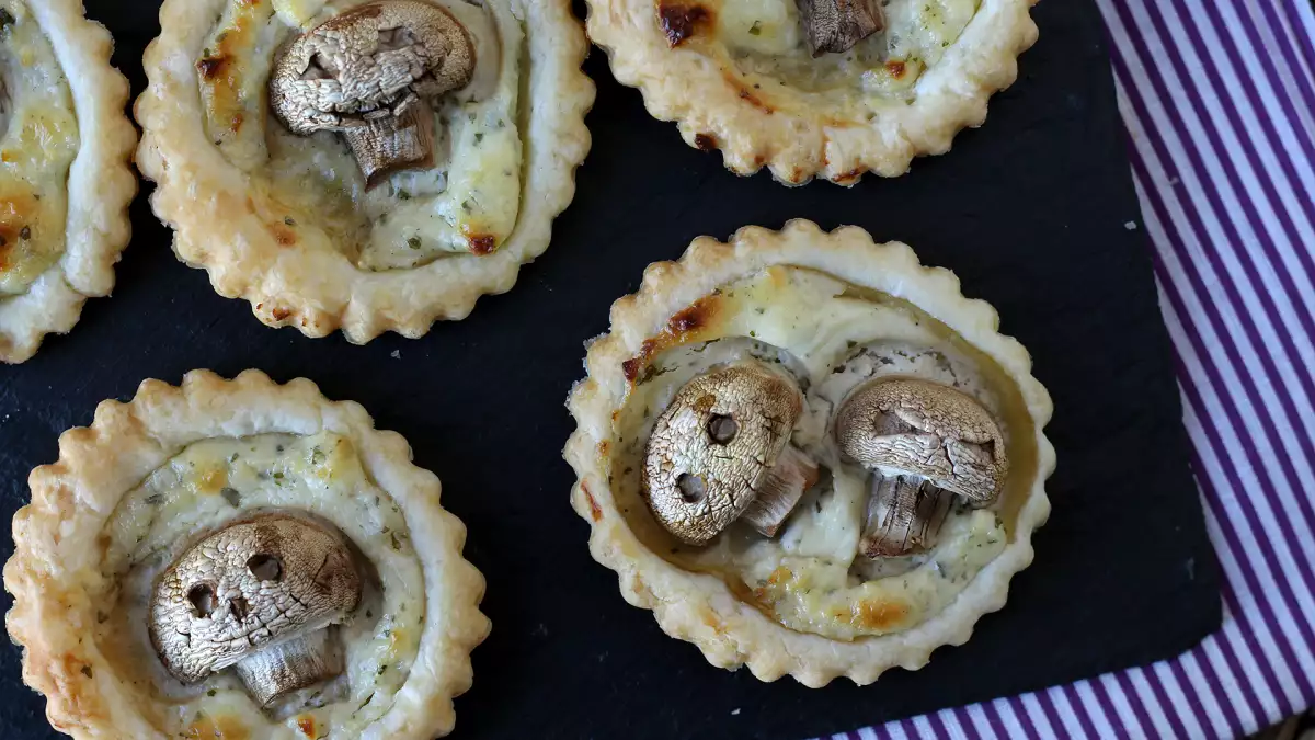 Disse små svampetærter er perfekte som Halloween-snack