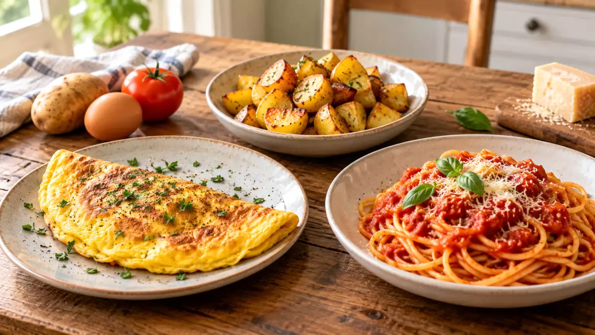 Æg, kartofler og pasta: 8 måltider, når køleskabet næsten er tomt