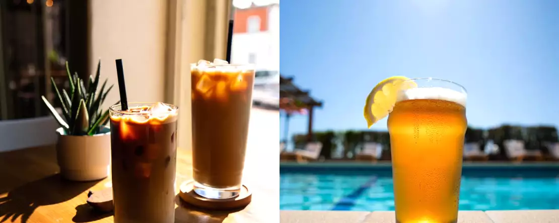 Bør du (virkelig) undgå kaffe eller alkohol i varmt vejr?