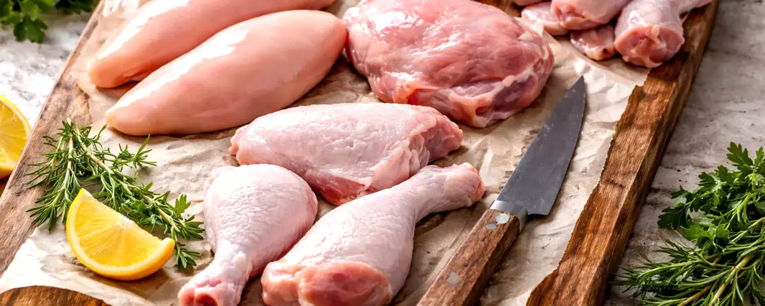 Hvilken del af kyllingen du skal bruge, afhænger af den opskrift, du skal lave