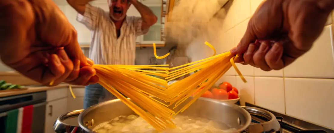 Hvorfor pasta ikke går i stykker i Italien (og de stadig ikke rigtig forstår det i udlandet)