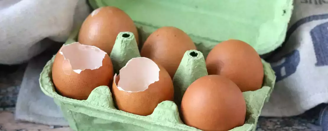 Du gør det med æggeskaller, og du kan ikke forestille dig den risiko, du kunne tage i køkkenet.