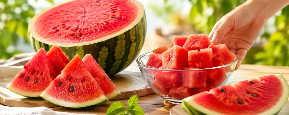 Hvor meget vandmelon skal man spise om dagen? Tips til at vælge den rigtige og afbalancerede portion