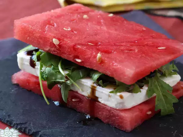 Vandmelonsandwich: en frisk og overraskende opskrift, der har fået TikTok til at summe