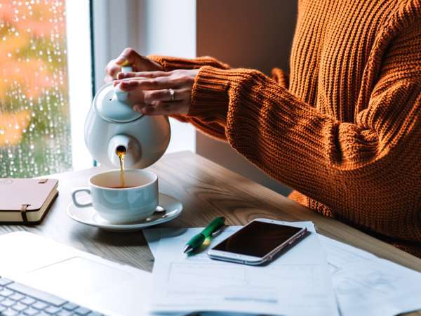 Du tror, at du får væske i kulden ... men er te virkelig en erstatning for vand?