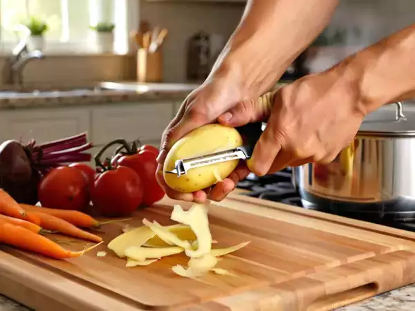 Disse 7 grøntsager er meget lettere at skrælle, når de er blevet kogt, og ingen har fortalt dig om det