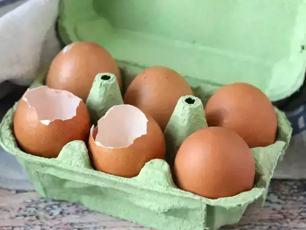 Du gør det med æggeskaller, og du kan ikke forestille dig den risiko, du kunne tage i køkkenet.