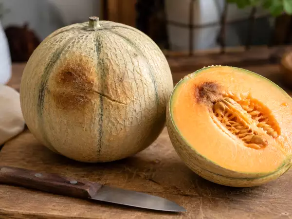Hvordan kan man se, om en melon ikke er god?