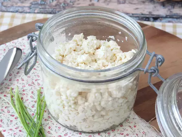 Hvordan laver man hjemmelavet cottage cheese? Den superbillige opskrift med kun 2 ingredienser!