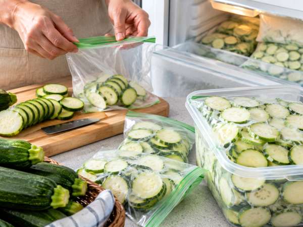 Sådan fryser du courgetter om sommeren, så du har et perfekt vinterforråd: det trin, du ikke må springe over