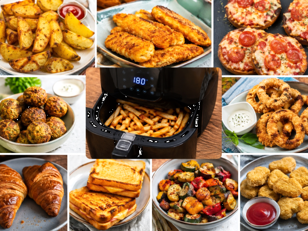 10 opskrifter, du kan varme op i Air Fryer for at få dem sprøde igen på få minutter