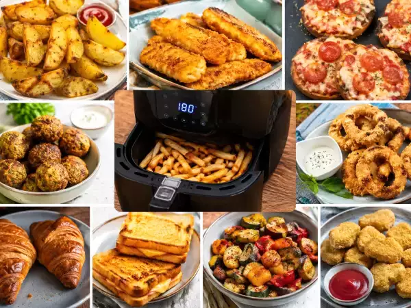 10 opskrifter, du kan varme op i Air Fryer for at få dem sprøde igen på få minutter