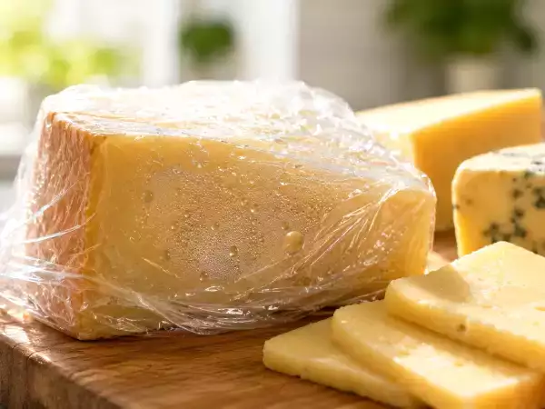 Du skal ikke pakke osten ind i plastfolie, når det er varmt: fejlen bemærkes med det samme, og her er hvorfor