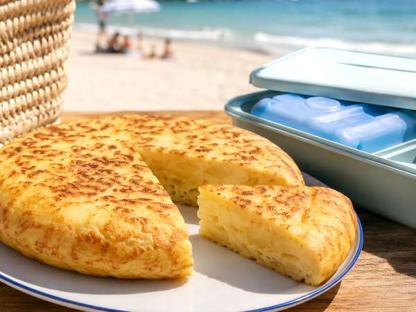 Kartoffeltortilla på stranden: ja, men kun hvis du overholder disse forholdsregler