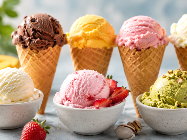 Sorbet, is eller iscreme: Hvad betyder disse tre betegnelser egentlig i bøtten?