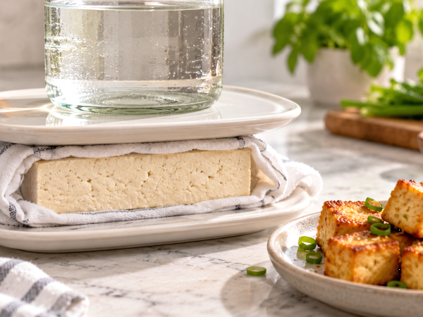 Sådan presser du tofu uden tofu-presse: enkle metoder derhjemme til sprød og smagfuld tofu