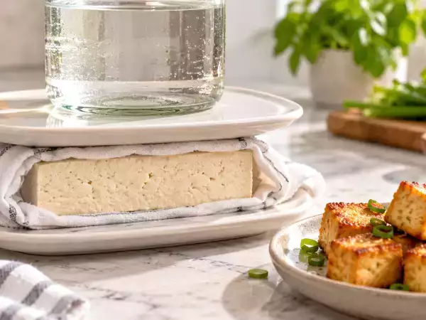 Sådan presses tofu uden en presser: enkle hjemmemetoder til at gøre den sprød og smagfuld