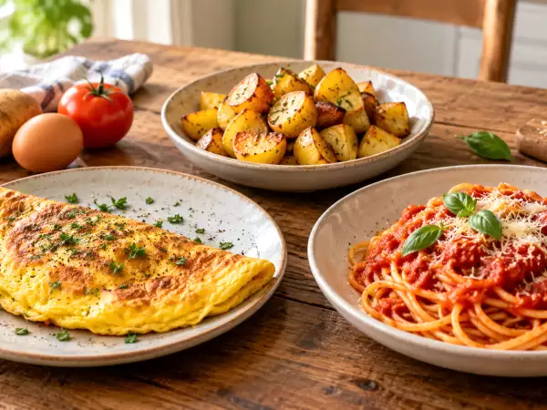 Æg, kartofler og pasta: 8 måltider, når køleskabet næsten er tomt