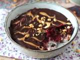 Artikler: Overnight oats med rød frugt og chokolade: den sunde morgenmad, du har brug for som det første om morgenen