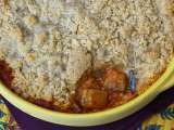 Artikler: Denne ratatouille-crumble kan tilberedes på forhånd og smager lige så godt varm som kold!