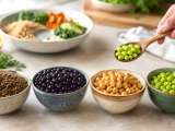 Artikler: Hvor meget protein og kostfibre indeholder linser, bønner, kikærter og edamame egentlig pr. portion?