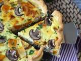 Artikler: Quiche med hokkaidogræskar og svampe: en enkel og cremet efterårsopskrift