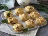 Opskrift Mini butterdej med spinat og gedeost